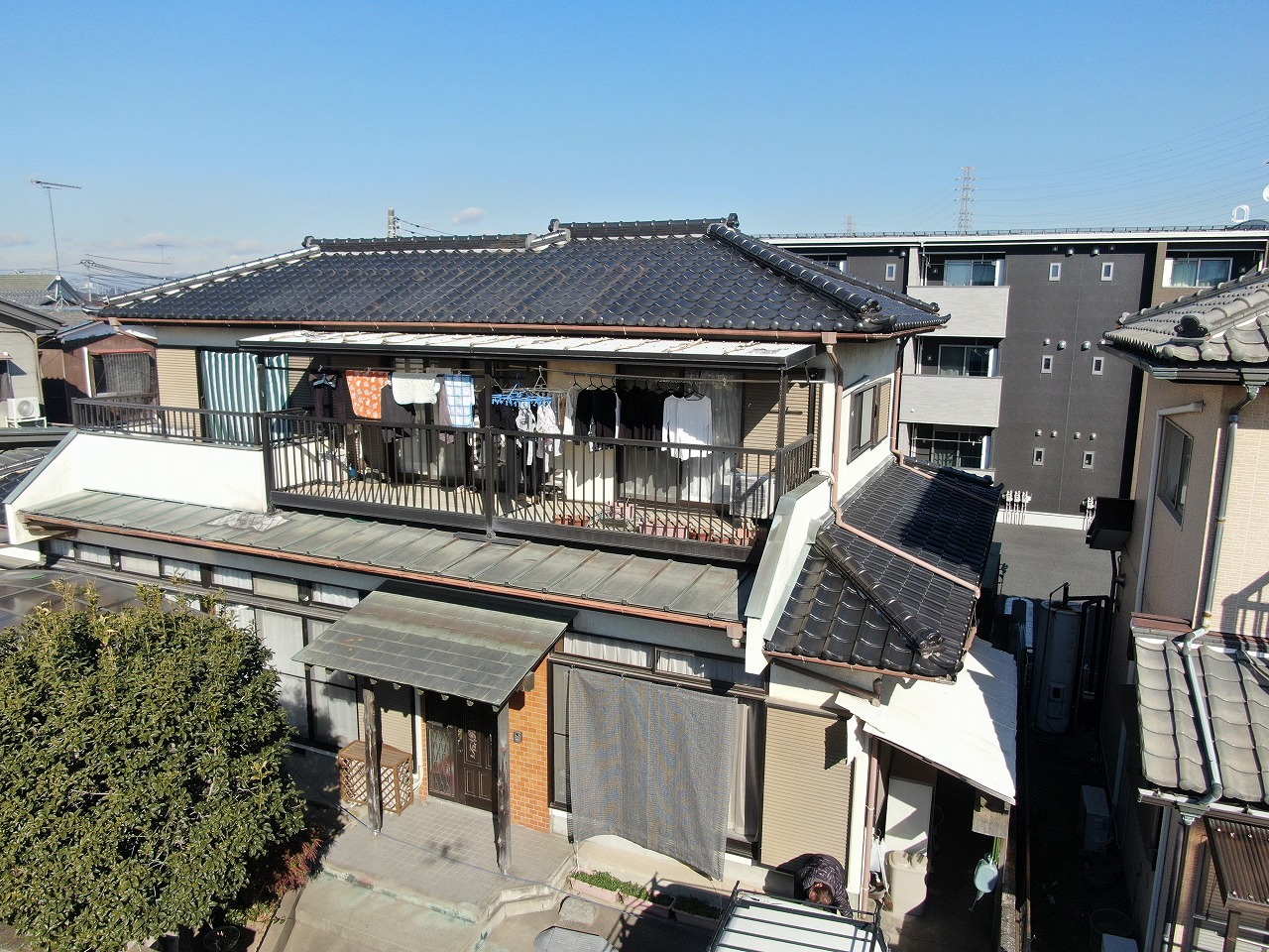 築40年の戸建て住宅を初めて外壁塗装｜落ち着いた外観へ 施工前