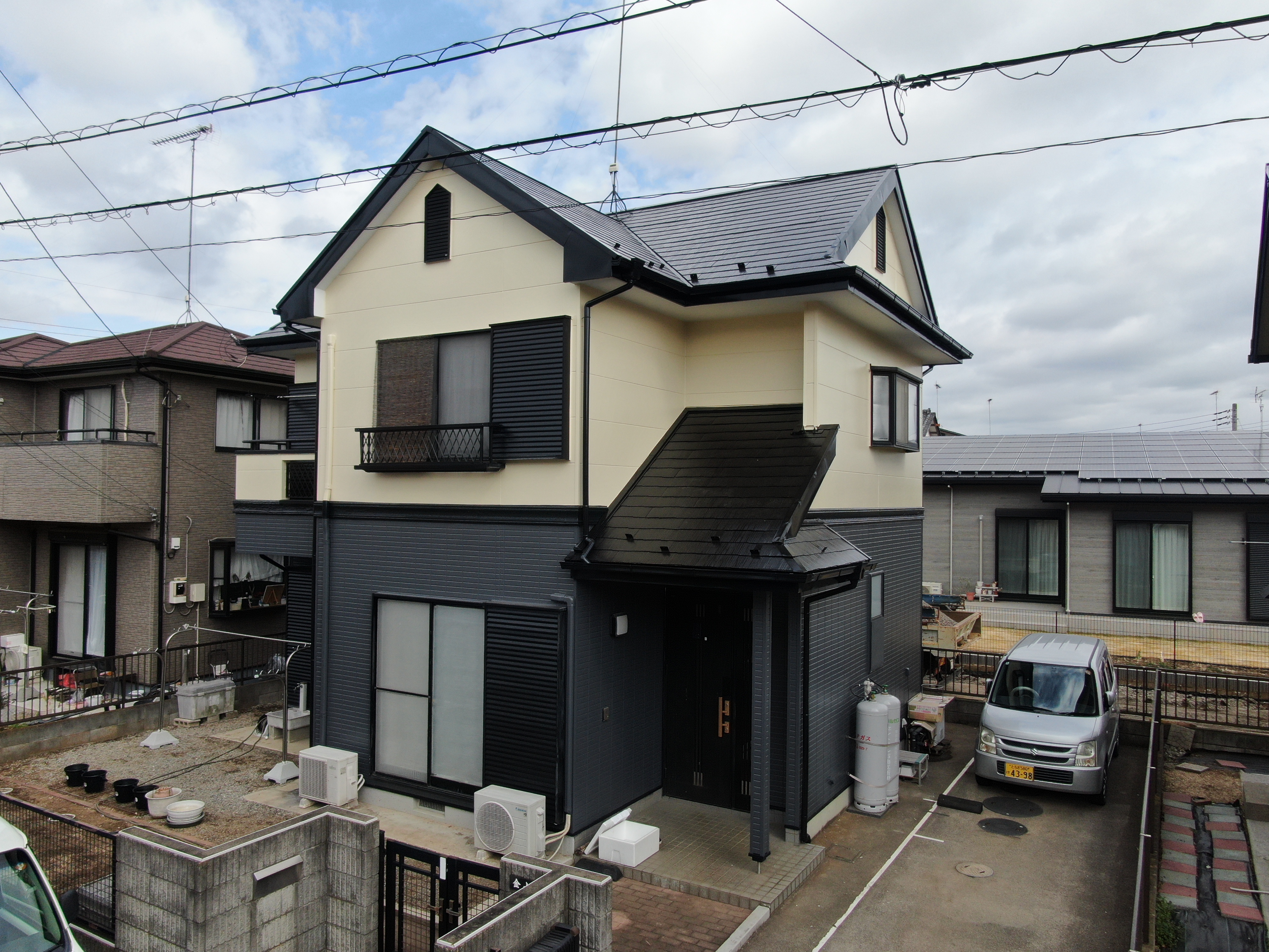 築30年・28坪の外壁・屋根塗装｜約95万円（税込）の施工事例 施工後