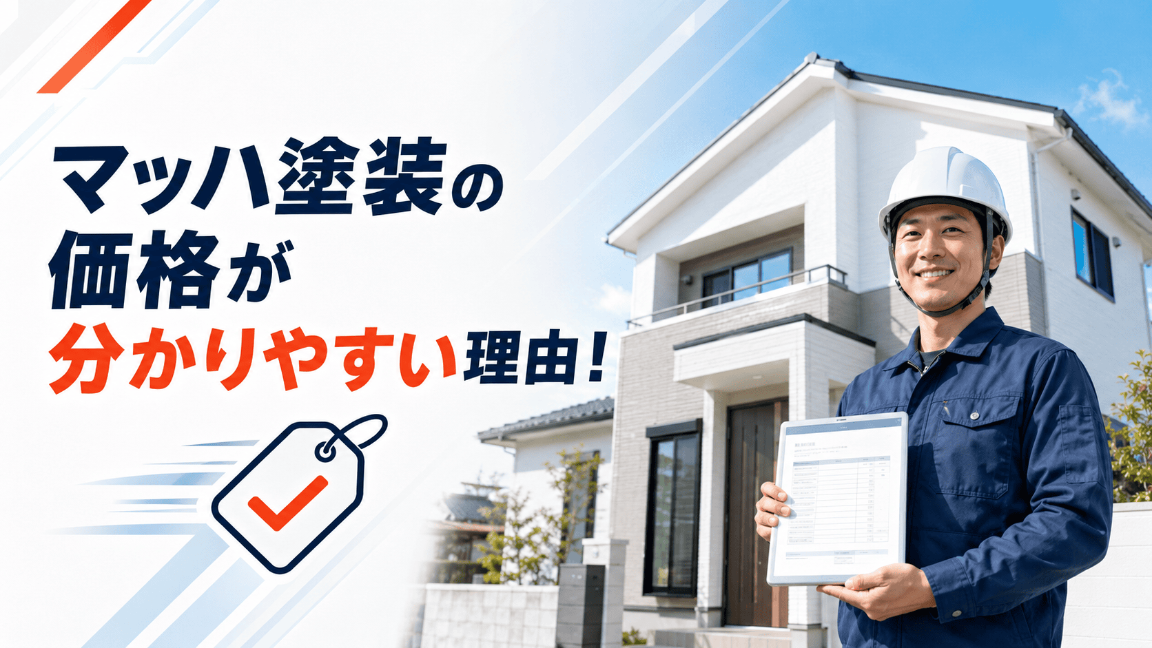 小山市　マッハ塗装の価格が分かりやすい理由とは！？
